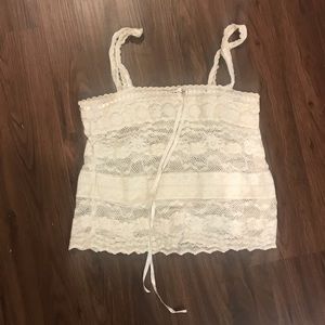 Lace tank